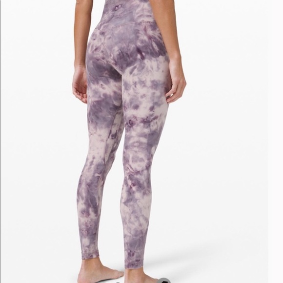 LULULEMON Super High Rise Cross Diamond Dye Align Leggings NEW WITH TAGS - Picture 3 of 4